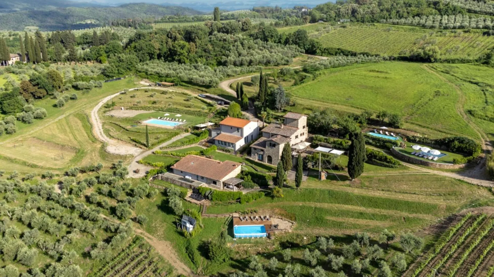 Amore Rentals - Villa Bellaflore Panzano in Chianti Italien